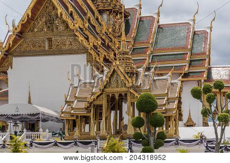 Phra Thinang Dusit Maha Prasat In Royal Palaceas
