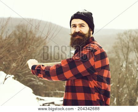 Handsome Man Or Lumberjack