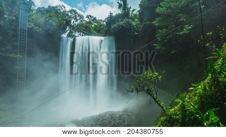 Dambri waterfall Bao Loc City Viet Nam