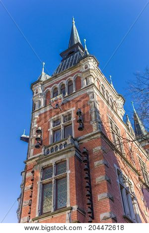 Old Town Hall In The Historical Center Of Oldenburg