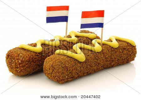 To hollandske snacks kaldet 