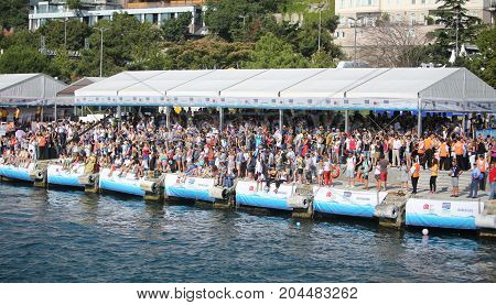 Samsung Bosphorus Cross Continental Swimming Competition 2017