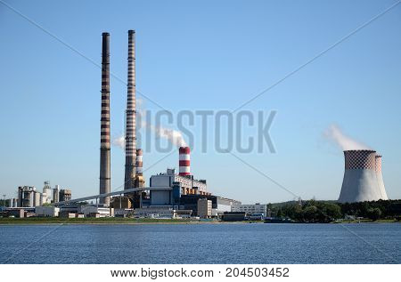 Coal-fired power station - Rybnik in Poland