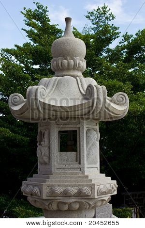 Stone tuin Lamp In Chinese stijl