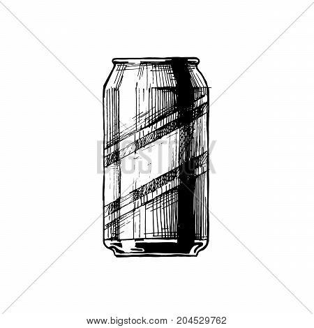 Vector Illustration Of Beverage Can