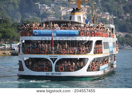 Samsung Bosphorus Cross Continental Swimming Competition 2017