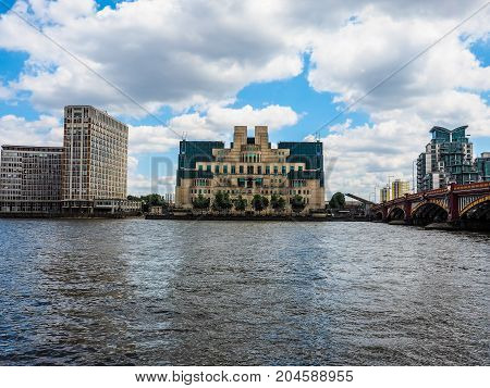 British Secret Service In London (hdr)