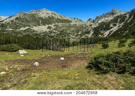 Amazing Landscape with Polezhan and Dzhangal peaks, Pirin Mountain, Bulgaria
