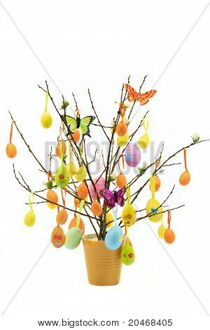Tree With Easter Eggs