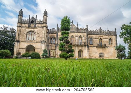 Dadiani Palace Located Inside A Park In Zugdidi, Georgia
