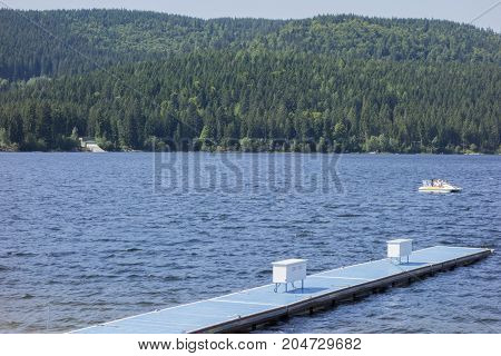 The Schluchsee Lake In The German Black Forest