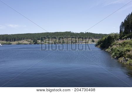 The Schluchsee Lake In The German Black Forest