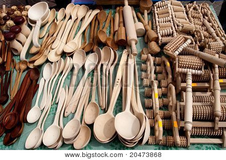 Oggetti in legno fatti a mano
