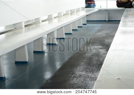 Istanbul adalar ferry wihth fresh spring air