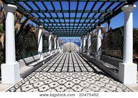 Resort di lusso estate a Kalithea, Rodi, Grecia