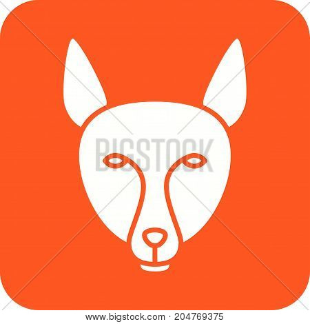 Jungle, snow, reynard icon vector image. Can also be used for Animal Faces. Suitable for mobile apps, web apps and print media.