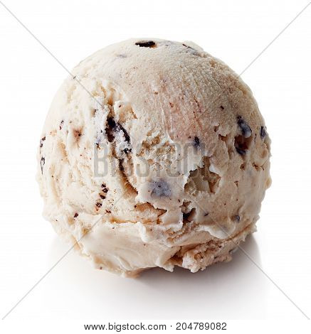 Italian Stracciatella Ice Cream Ball