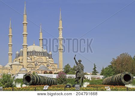 Selimiye Mosque Built Between 1569 And 1575 In Edirne, Turkey