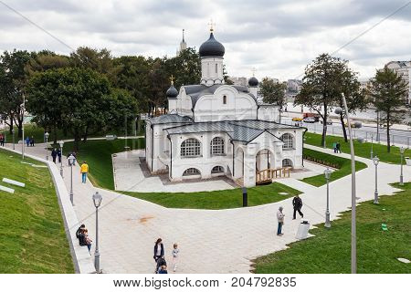 The Church Of The Conception Of Anna In Moscow