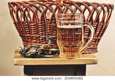 Beer Foam Rustic Fish