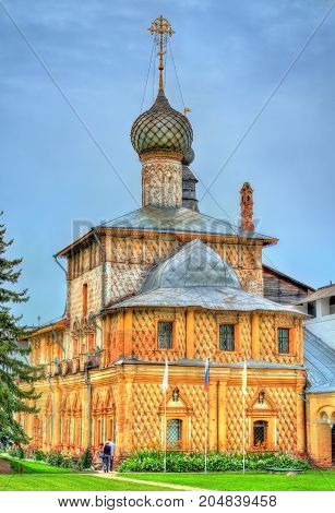 Hodegetria Church at Rostov Kremlin, Yaroslavl oblast, the Golden Ring of Russia