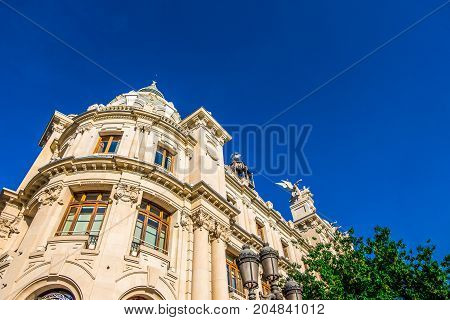 The Historical Center Of The Valencia City, Spain
