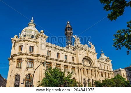 The Historical Center Of The Valencia City, Spain