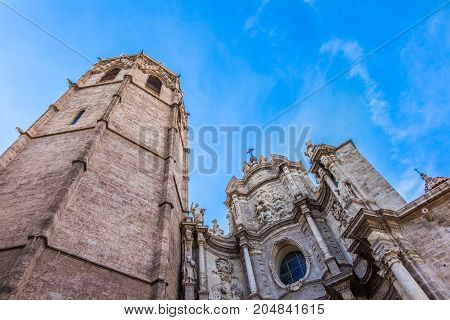 The Historical Center Of The Valencia City, Spain
