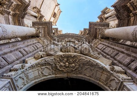 The Historical Center Of The Valencia City, Spain