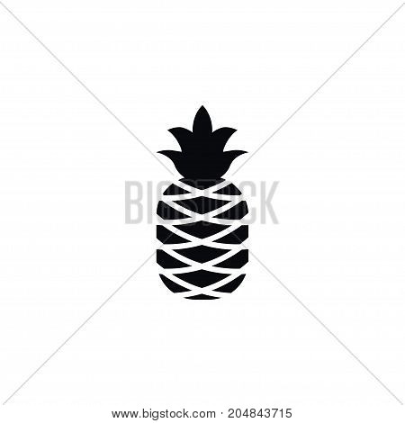 Bromeliads Vector Element Can Be Used For Ananas, Pineapple, Bromeliads Design Concept.  Isolated Pine Icon.
