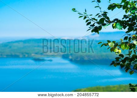 Wonderful The Arakul lake on the Ural Mountains