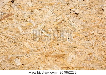 Beautiful old wooden texture background. OSB plate.