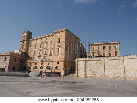 Casteddu (meaning Castle Quarter) In Cagliari