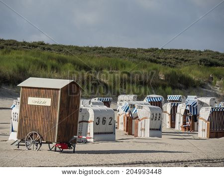 ther geman Island of spiekeroog in the North sea