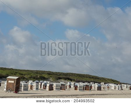 ther geman Island of spiekeroog in the North sea