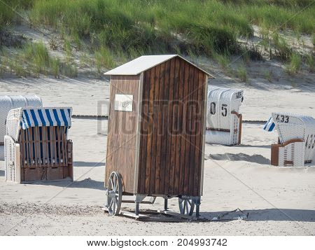 ther geman Island of spiekeroog in the North sea