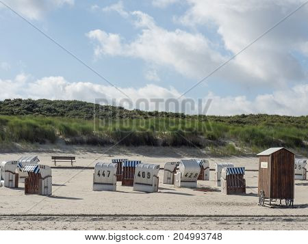 ther geman Island of spiekeroog in the North sea