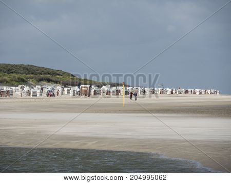 ther geman Island of spiekeroog in the North sea