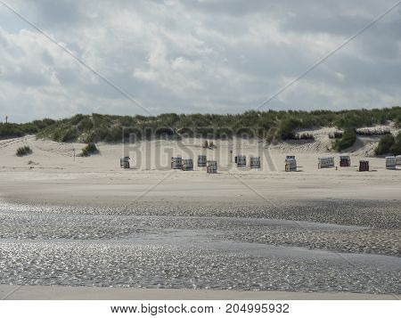 ther geman Island of spiekeroog in the North sea