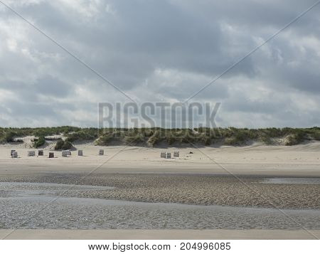 ther geman Island of spiekeroog in the North sea