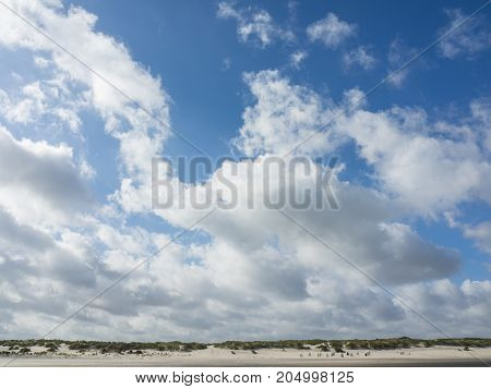 ther geman Island of spiekeroog in the North sea