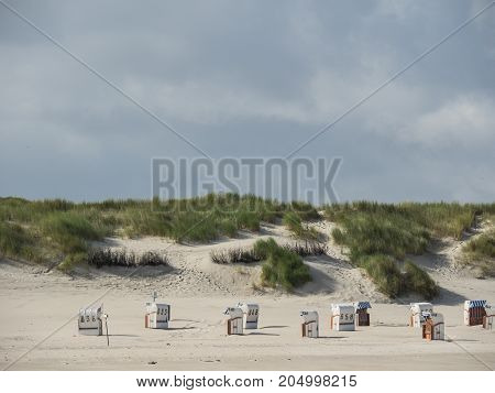 ther geman Island of spiekeroog in the North sea