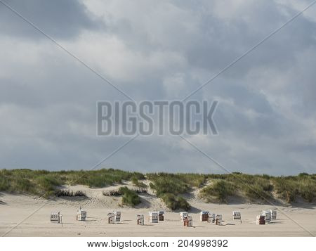 ther geman Island of spiekeroog in the North sea