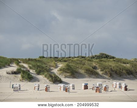 ther geman Island of spiekeroog in the North sea