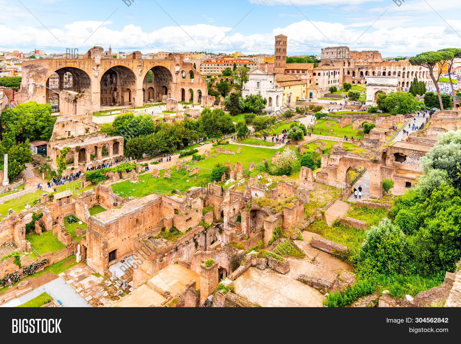 Imagen y foto Roman Forum, Latin (prueba gratis) Bigstock