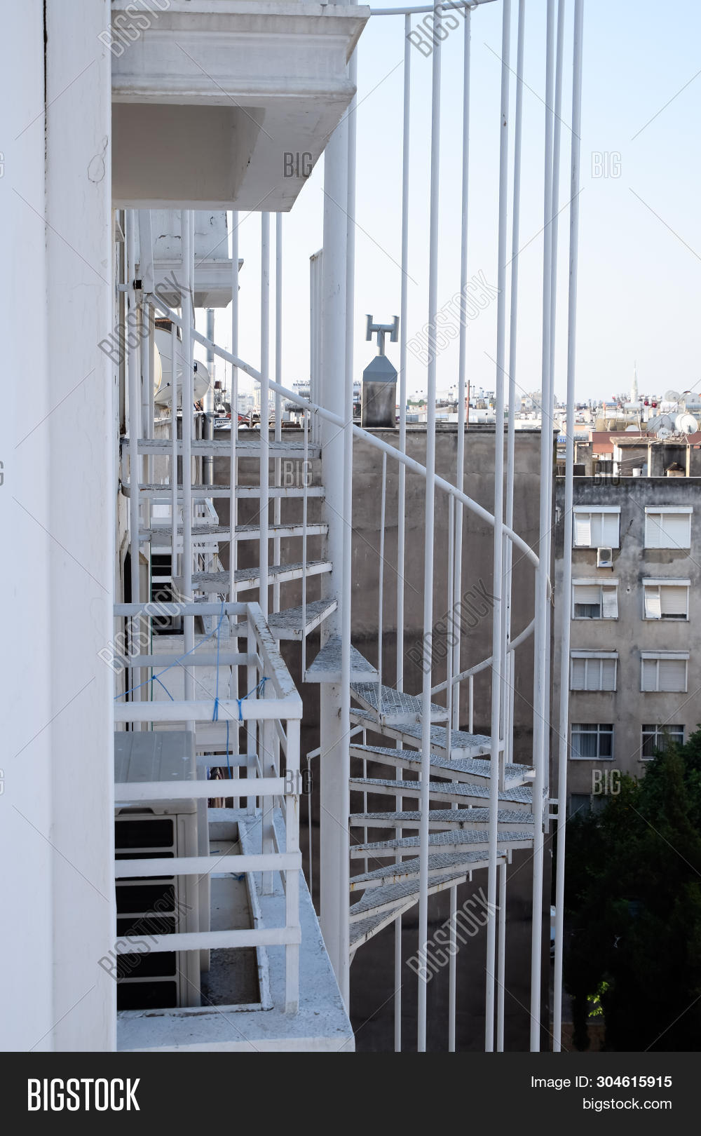 Fire Escape Hotel Image & Photo (Free Trial) Bigstock
