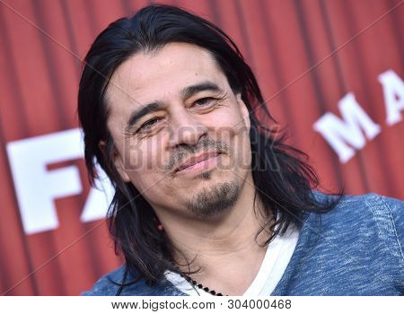 LOS ANGELES - MAY 29:  Antonio Jaramillo arrives for the FX 'Mayans' FYC Event on May 29, 2019 in Hollywood, CA                
