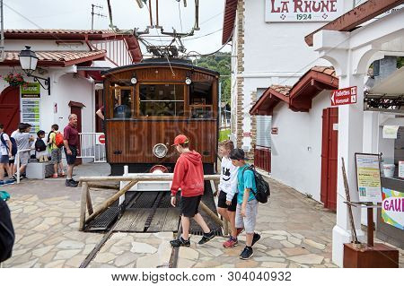 Sare, France - June 21, 2018: The 
