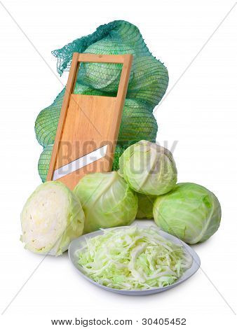 Sabbage и салат среза