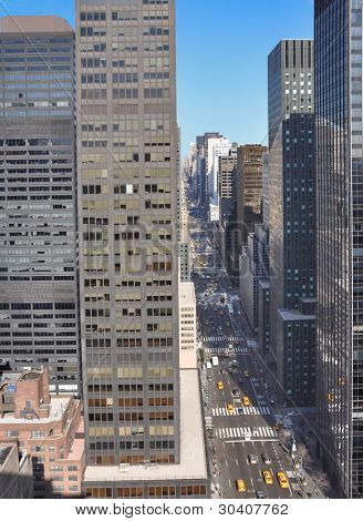 Midt Manhattan bybilledet